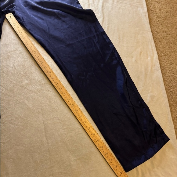 Elegant Blue Satin Pajama set - Picture 7 of 10